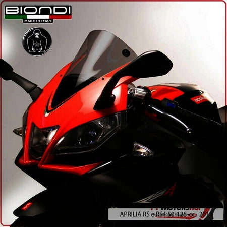 CUPOLINO PARABREZZA MOTO PER APRILIA RSV4 R FUME BIONDI RS 50/125 2011>2013 RS4