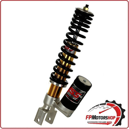 MONO AMMORTIZZATORE YSS A GAS PER SCOOTER CON SERBATOIO ATTACCO 9MM VESPA PX