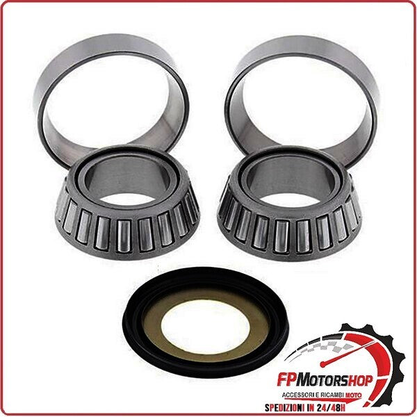 KIT CUSCINETTI STERZO PER MOTO SUZUKI DR-Z 125 03>05 RM 80/85 90>12 TOURMAX