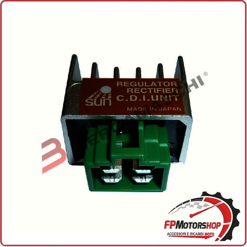 REGOLATORE DI TENSIONE SUN PER YAMAHA TT 125 09-10 12V CONNETTORE