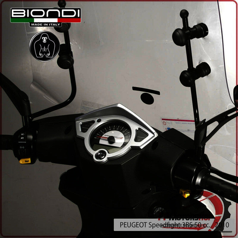 KIT ATTACCHI PARABREZZA SCOOTER PER AXI XINGYUE MOUSE 125 SLURP 50 BIONDI