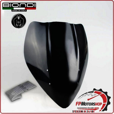 CUPOLINO PARABREZZA MOTO PER KAWASAKI Z1000 NERO BIONDI 8010312 2010>