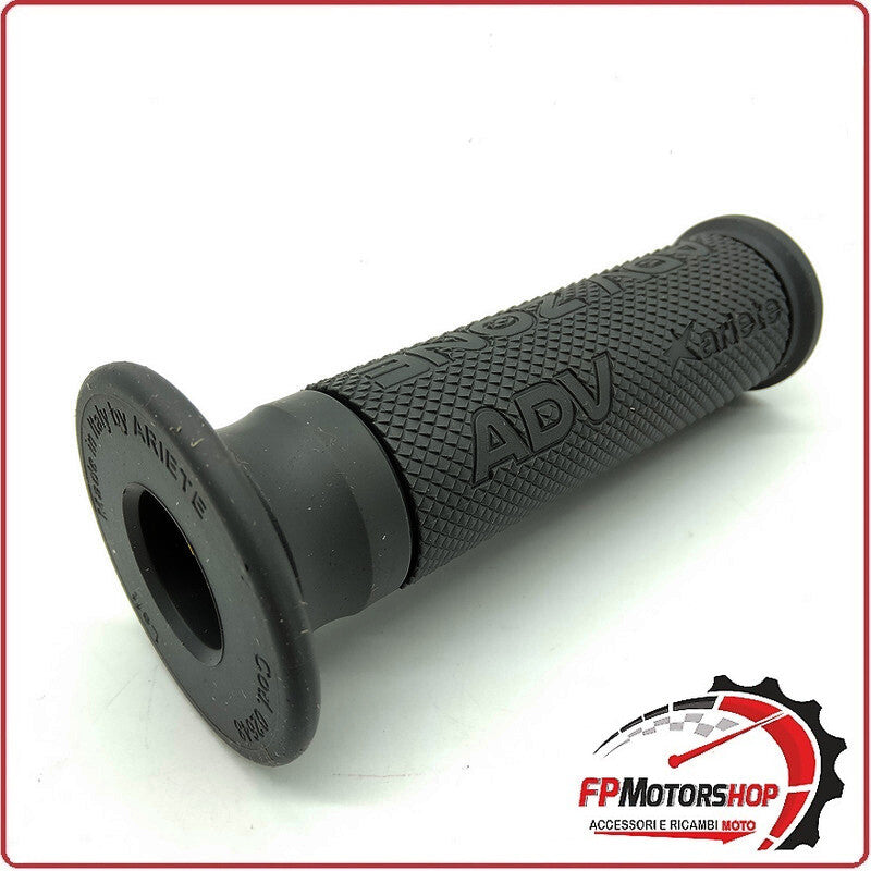 COPPIA MANOPOLE PER MANUBRIO ADV ZONE 120mm MEDIUM GRIGIO SCURO ARIETE 02648/H