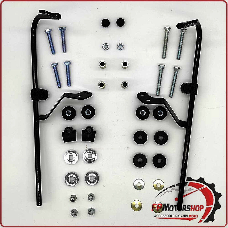 KIT ATTACCHI PARABREZZA SCOOTER PER KYMCO VIVIO 125 00> MOVIE XL BIONDI 8500717