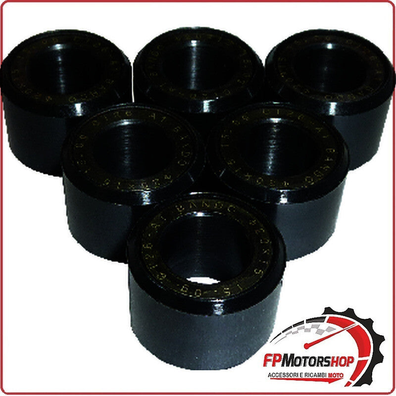 KIT 6 RULLI MASSETTE VARIATORE 20X15 15G PER SCOOTER HONDA 125 PCX 10-12 BANDO