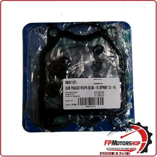 KIT GUARNIZIONE MOTORE PER 50 4T/4V CENTAURO 880A713FL PIAGGIO VESPA SPRINT