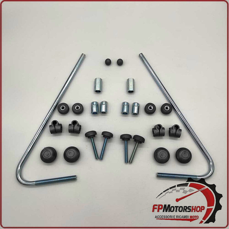 KIT ATTACCHI PARABREZZA SCOOTER PER PIAGGIO LIBERTY 50/125/150 BIONDI 8500707