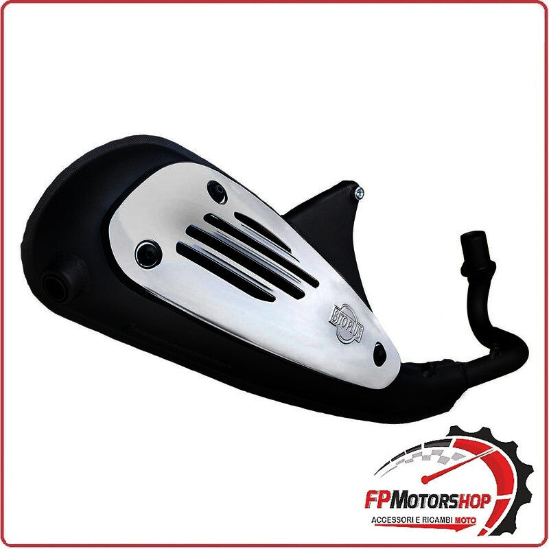 MARMITTA SILENZIATORE TERMINALE DI SCARICO SITO PER PIAGGIO LIBERTY 50 4T 0713