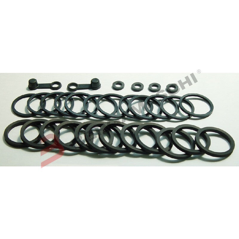 KIT REVISIONE 2 PINZE FRENO ANTERIORE PER KAWASAKI ZX6R NINJA 98>99 TOURMAX