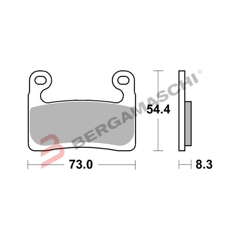 PASTIGLIE FRENO BREMBO 07GR90SR PER MOTO BMW R 1250 GS J91/J51