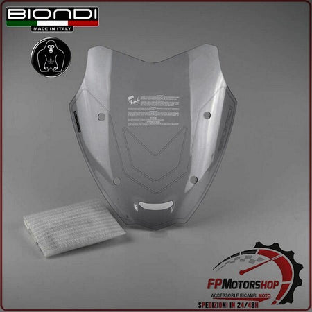CUPOLINO PARABREZZA MOTO PER HONDA INTEGRA 700 TRASPARENTE BIONDI 8010329 2012>