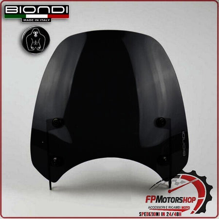 CUPOLINO PARABREZZA MOTO PER TRIUMPH BONNEVILLE T100/T120 2021> SPORT FUME SCURO