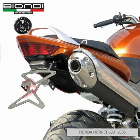 PORTATARGA PER MOTO HONDA HORNET 600 03>07 REGOLABILE BIONDI 8909991