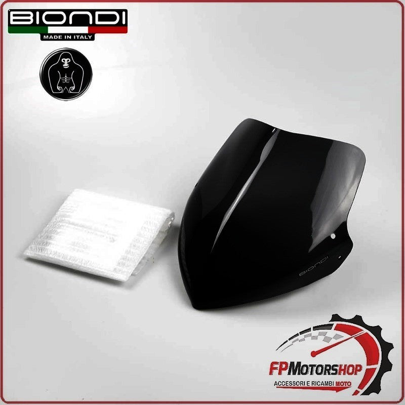CUPOLINO PARABREZZA MOTO PER YAMAHA FZ1 1000 NERO FUME' BIONDI 8010236 2006-2015