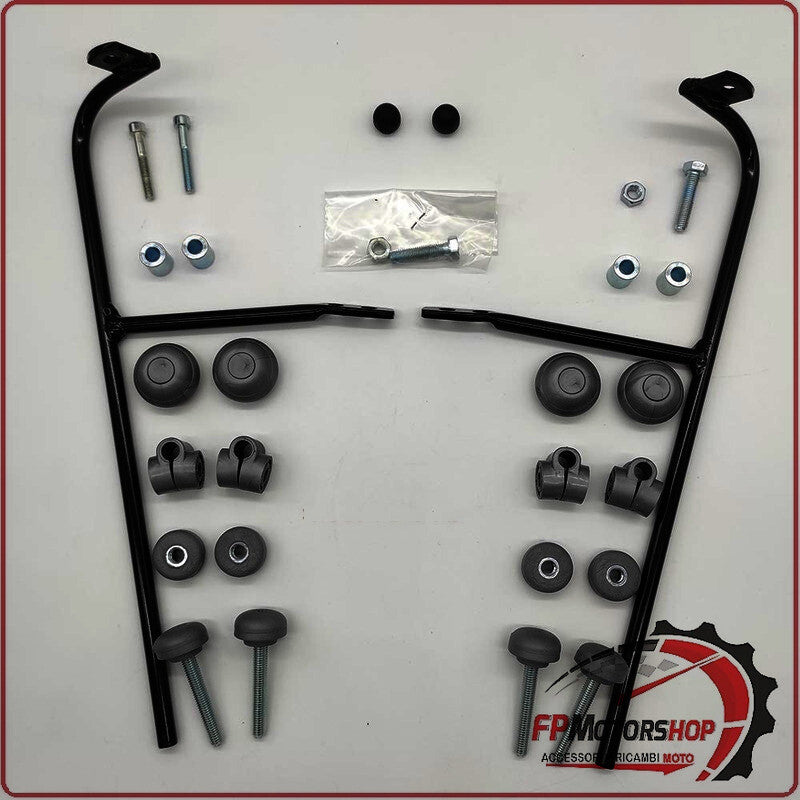 KIT ATTACCHI PARABREZZA SCOOTER PER BENELLI VELVET 125/150/250 BIONDI 8500795 