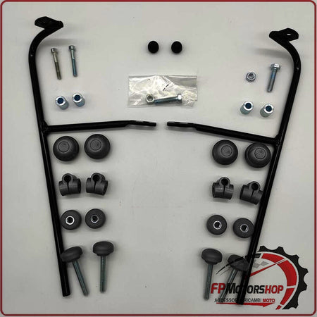 KIT ATTACCHI PARABREZZA SCOOTER PER BENELLI VELVET 125/150/250 BIONDI 8500795 