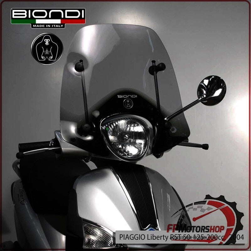 CUPOLINO PARABREZZA PER SCOOTER PIAGGIO LIBERTY 50 2004> BIONDI 8061230