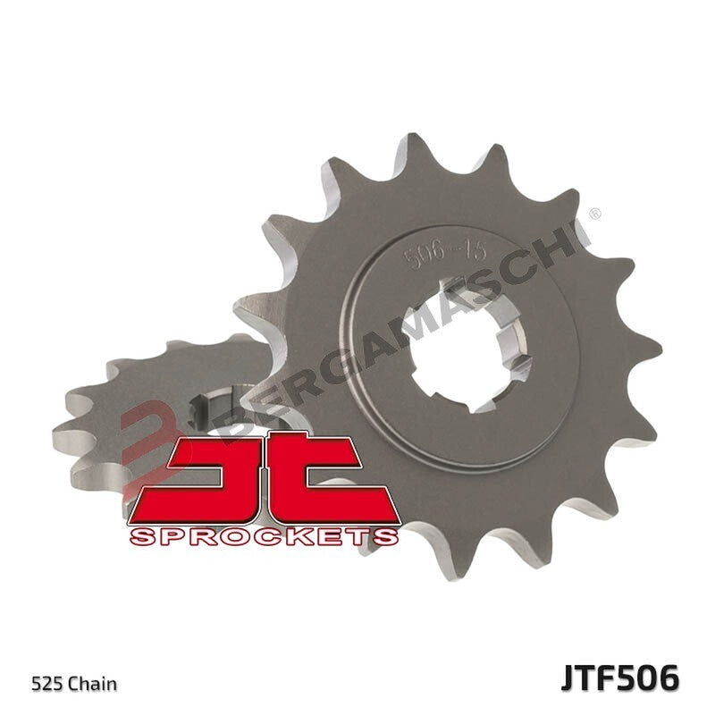 PIGNONE TRASMISSIONE PER MOTO JT 506 Z14 JTF506.14 14 DENTI ACCIAIO PASSO 525