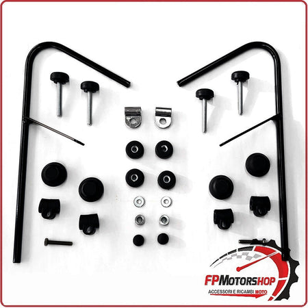 KIT ATTACCHI PARABREZZA SCOOTER PER APRILIA SR 00> D-TECH 50 BIONDI 8500869
