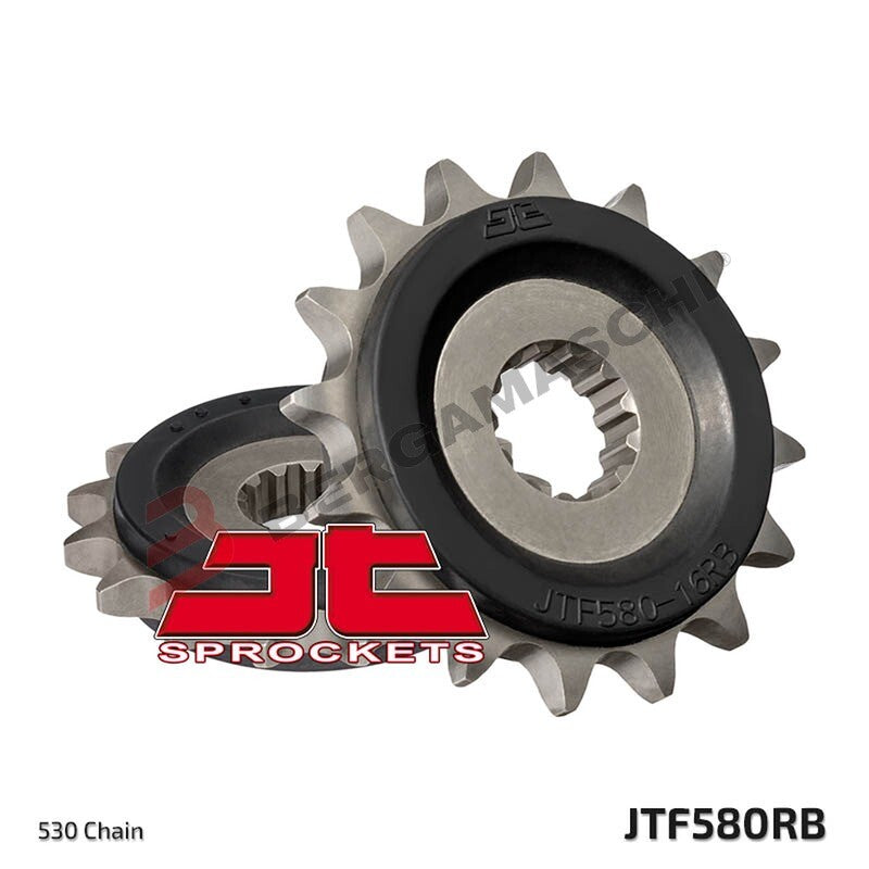 PIGNONE TRASMISSIONE PER MOTO JT 580 Z16 RB AMMORTIZZATO JTF580.16RB 16 DENTI