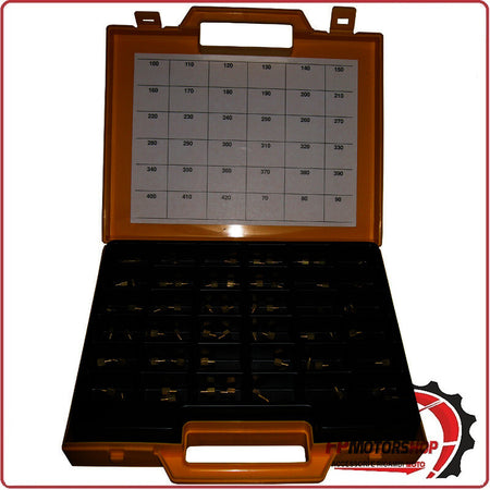 BOX GETTI PER CARBURATORI MIKUNI HONDA EBC HJK36 KIT IN OTTONE CARBURATORE