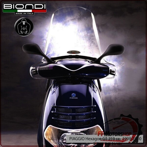 PARABREZZA PER SCOOTER CLUB PIAGGIO 250 HEXAGON GT 1998>2000 BIONDI 8060996  