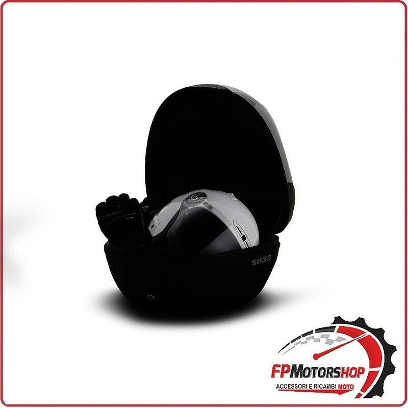 BAULETTO PER MOTO SCOOTER SHAD SH33 D0B33200 SH 33 LITRI COMPRENSIVO DI PIASTRA