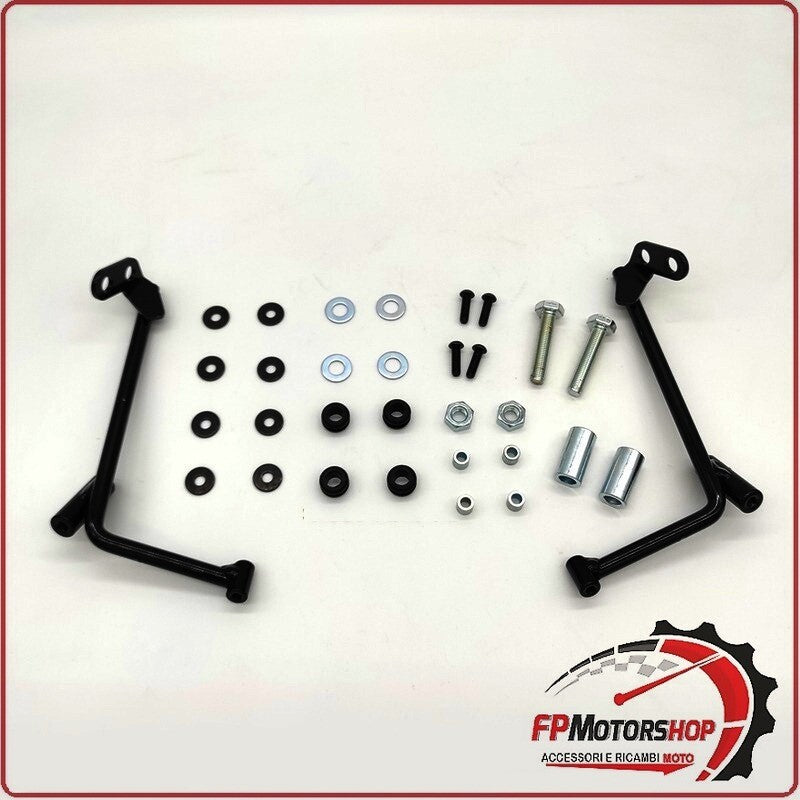 KIT ATTACCHI PARABREZZA PER SCOOTER PIAGGIO CARNABY CRUISER 300 BIONDI