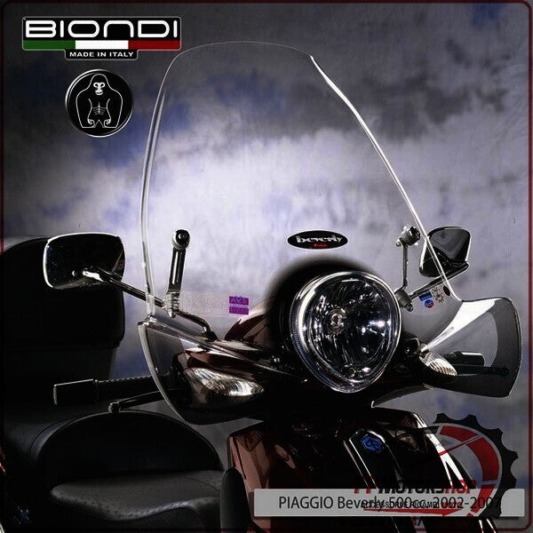 PARABREZZA PER SCOOTER CLUB PIAGGIO BEVERLY 500 2002>2007 BIONDI 8061095 