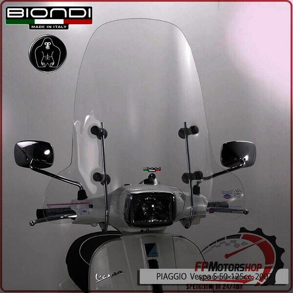 PARABREZZA PER SCOOTER PIAGGIO VESPA S SPECIA L 50/125 2008> BIONDI 8061066 
