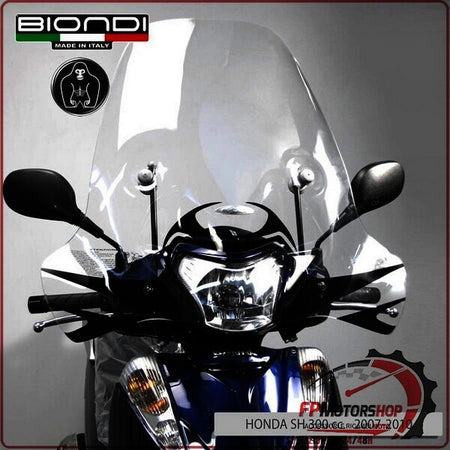 PARABREZZA PER SCOOTER CLUB HONDA SH 300 BIONDI 8061173 2007>2010 SYM SYMPHONY