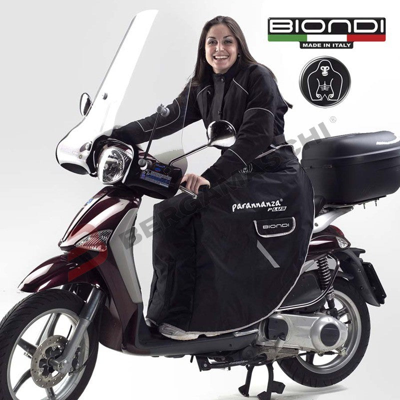 COPRIGAMBE PARANNANZA TERMICO PER MOTO SCOOTER UNIVERSALE IMPERMEABILE TAGLIA L