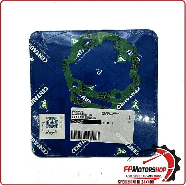 GUARNIZIONE BASE CILINDRO PER DERBI SENDA X>RACE 07>10 SP. 0,75 MM CENTAURO