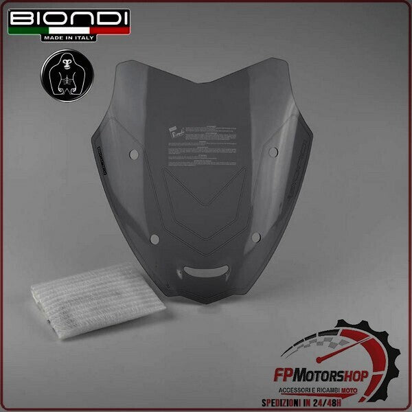 CUPOLINO PARABREZZA MOTO PER HONDA INTEGRA 700 FUME BIONDI 8010330 2012>