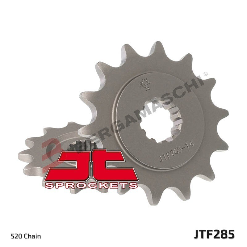 PIGNONE TRASMISSIONE PER MOTO JT 285 Z14 JTF285.14 14 DENTI ACCIAIO