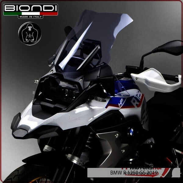 CUPOLINO PARABREZZA MOTO PER BMW R1250GS 2019> FUME CHIARO BIONDI ADVENTURE
