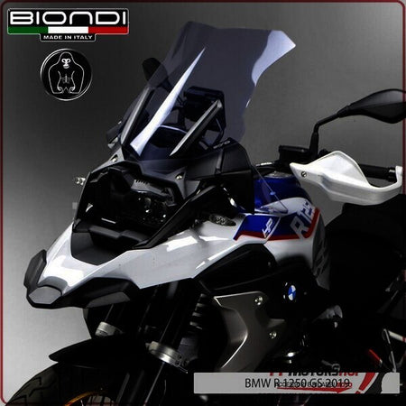 CUPOLINO PARABREZZA MOTO PER BMW R1250GS 2019> FUME CHIARO BIONDI ADVENTURE