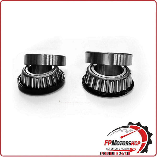 KIT CUSCINETTI STERZO PER MOTO KAWASAKI KLX 650C 93>96 650R TOURMAX