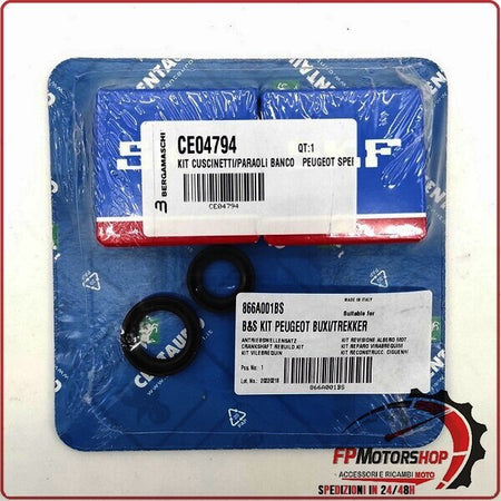 KIT CUSCINETTI PARAOLI BANCO PER PEUGEOT SPEEDAKE VIVACITY BUXY CENTAURO
