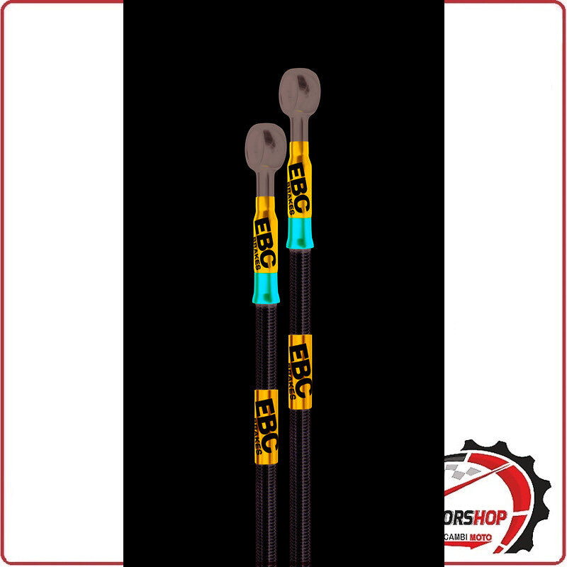 TUBI FRENO IN TRECCIA POSTERIORE PER MOTO SUZUKI GSX 1300R HAYABUSA 1300 07-13