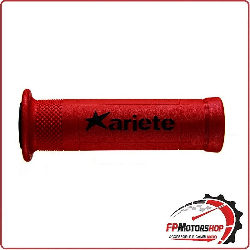 MANOPOLE MANUBRIO PER MOTO ARIRAM NERO-ROSSO ARIETE 02642/NR 120MM MORBIDA