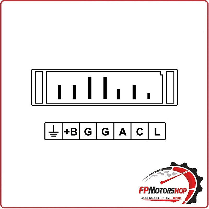 REGOLATORE DI TENSIONE PER GILERA RUNNER 125/ 180 97-02 APRILIA SR 125/150