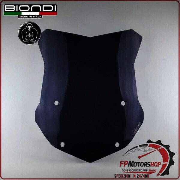 CUPOLINO PARABREZZA MOTO PER BMW R1250GS 2019> ALTO FUME DARK BIONDI ADVENTURE