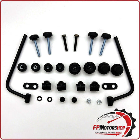 KIT ATTACCHI PARABREZZA SCOOTER PER YADEA T9 PLUS 22> BIONDI 8500479 YEDEA