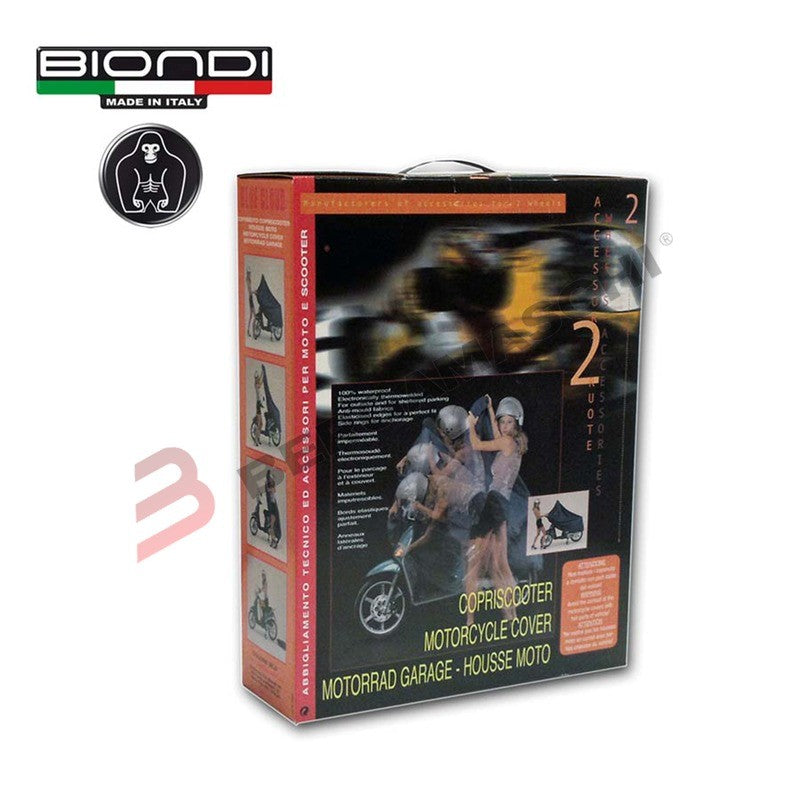 TELO COPRIMOTO IMPERMEABILE FELPATO COPRI PER MAXI MOTO CARENATE BIONDI 5535013