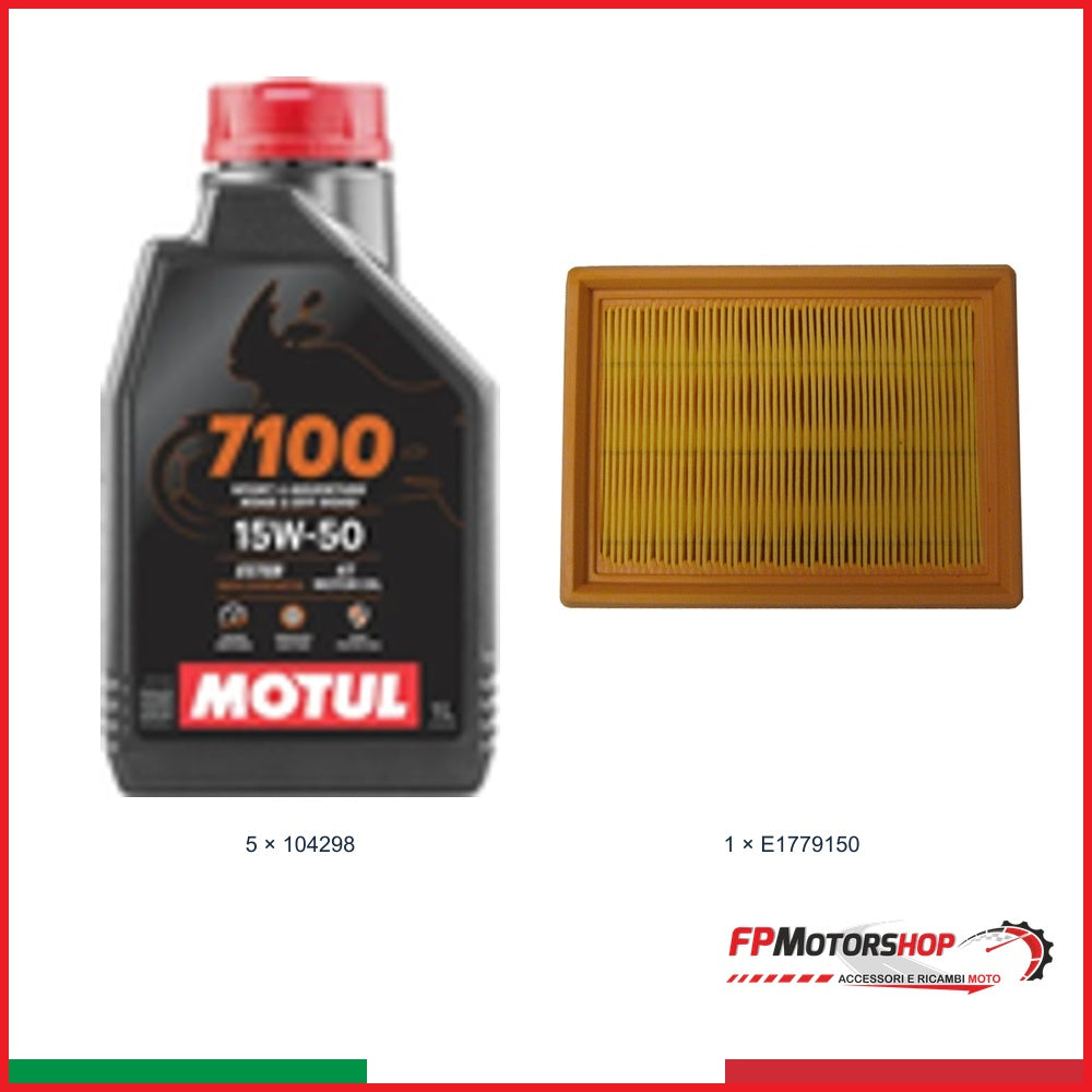 Kit TAGLIANDO BMW — MOTUL — MOTUL 7100 15W-50 — 5 pz — Articolo + opzionale 2 E1779150