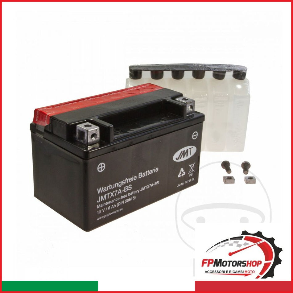 [7073729] BATTERIA YTX7A-BS JMT . 707.37.29