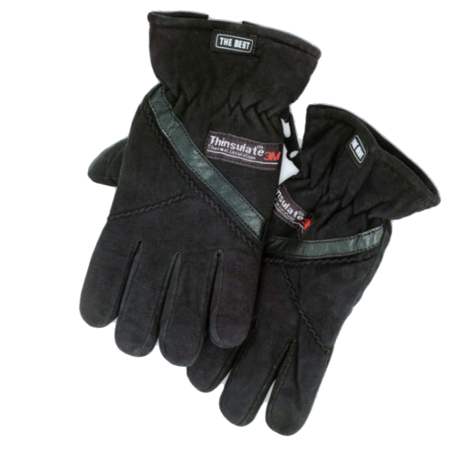 Guanti Sporting c/thinsulate neri tg.L