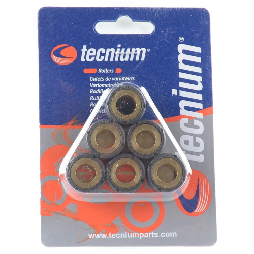 Set di rulli del variatore TECNIUM 19x17mm 7,4gr - 6 pezzi