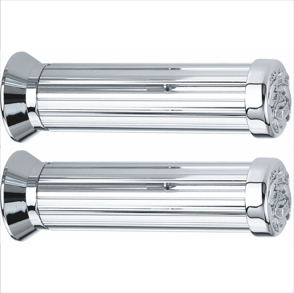 [AM.6380] Cp manopole 'GRIP CHROME' mm.150x22x24